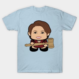 Ms. Speakosi POLITICO'BOT Toy Robot (Gavel) T-Shirt